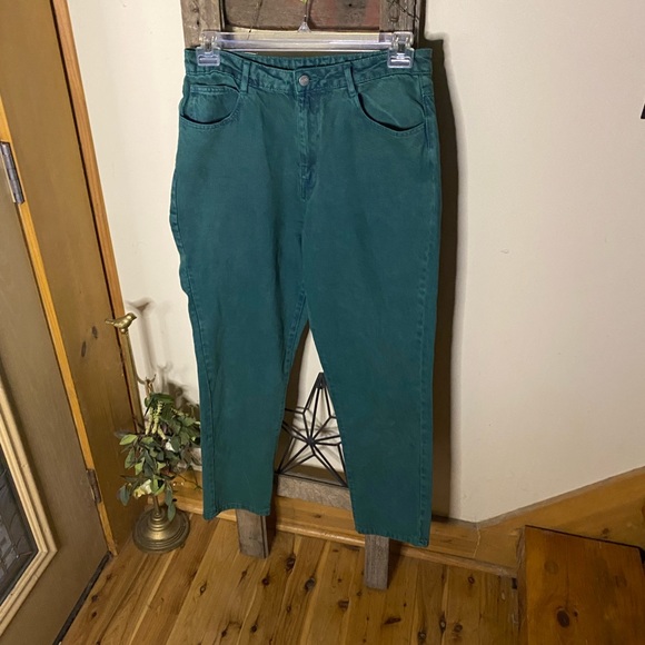 💥Bongo x Forever 21 Green High Waisted Jeans💥 - Picture 2 of 16